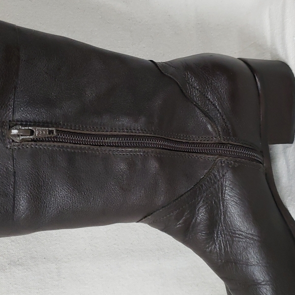 Antonio Melani Leather Boots 8M - Picture 6 of 8